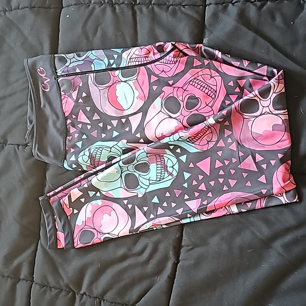 CVG Ombre Skull Reversible RETIRED Leggings